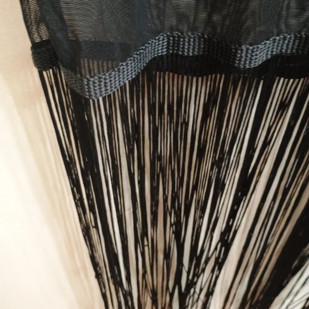 See You Monday Black Sheer Bathing Suit Cover
